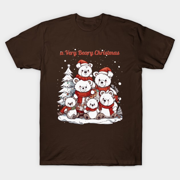 a very beary christmas T-Shirt by Kingrocker Clothing